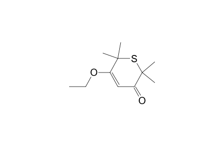 5-ethoxy-2,2,6,6-tetramethyl-3-thiopyranone