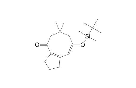 Bicyclo[6.3.0]undeca-1(8),2-dien-7-one, 5,5-dimethyl-3-(t-butyldimethylsilyloxy)-