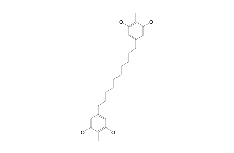 5,5'-(decane-1,10-diyl)bis(2-methylbenzene-1,3-diol)