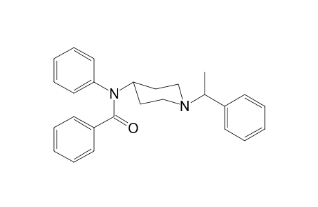 N-Phenyl-N-[1-(1-phenylethyl)piperidin-4-yl]benzamide
