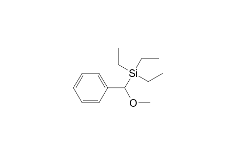 (.alpha.-Methoxybenzyl)triethylsilane
