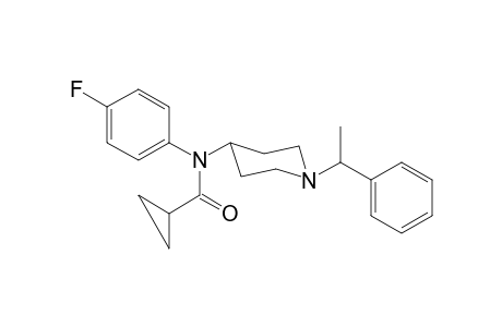 N-4-Fluorophenyl-N-[1-(1-phenylethyl)piperidin-4-yl]cyclopropanecarboxamide