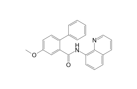 4-Methoxy-N-(quinolin-8-yl)-[1,1'-biphenyl]-2-carboxamide