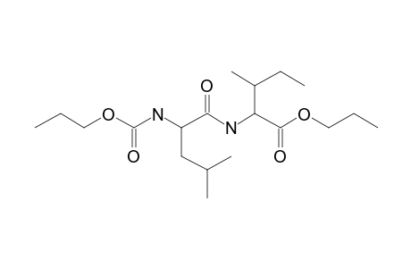 L-Leucyl-L-isoleucine, N-propoxycarbonyl-, propyl ester