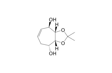 (3aS,4R,8R,8aR)-2,2-dimethyl-4,7,8,8a-tetrahydro-3aH-cyclohepta[d][1,3]dioxole-4,8-diol