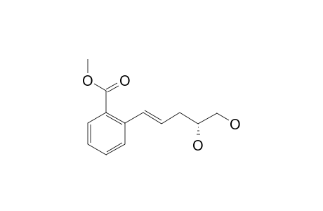 (S,E)-METHYL-2-(4,5-DIHYDROXYPENT-1-ENYL)-BENZOATE
