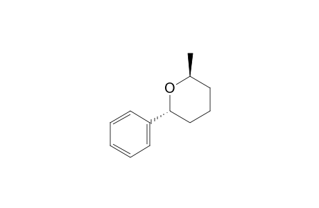trans-6-Methyl-2-phenyltetrahydropyran