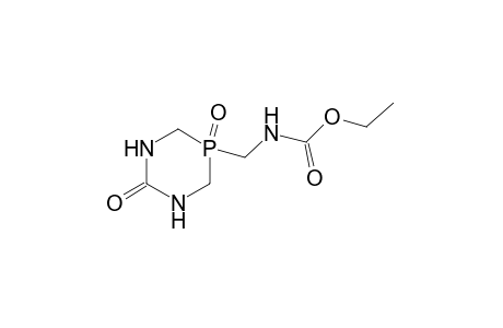 [(2-OXO-1,3,5-DIAZAPHOSPHORINAN-5-YL)METHYL]CARBAMIC ACID, ETHYL ESTER, 5-OXIDE