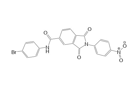 1H-isoindole-5-carboxamide, N-(4-bromophenyl)-2,3-dihydro-2-(4-nitrophenyl)-1,3-dioxo-