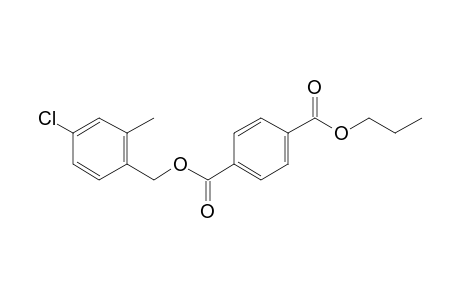 Terephthalic acid, 4-chloro-2-methylbenzyl propyl ester