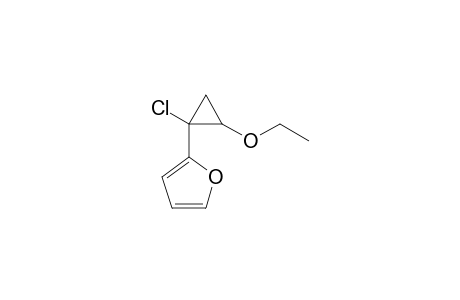1-Chloro-1-(2-furyl)-2-ethoxycyclopropane