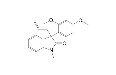 3-Allyl-3-(2,4-dimethoxyphenyl)-1-methylindolin-2-one