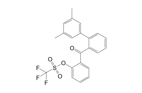 2-(3',5'-Dimethylbiphenylcarbonyl)phenyl Trifluoromethanesulfonate