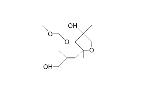 (E)-2,5-Anhydro-1,6,7-trideoxy-4-O-methoxymethyl-7-methyl-3,5-di-C-methyl-L-gluco-oct-6-enitol