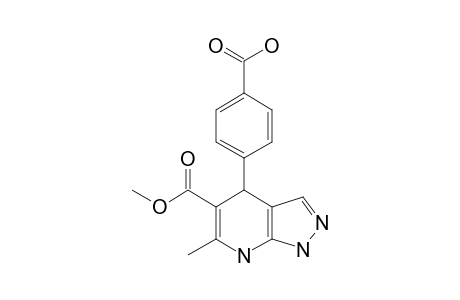METHYL-4-(4-CARBOXYPHENYL)-6-METHYL-4,7-DIHYDRO-1H-PYRAZOLO-[3,4-B]-PYRIDINE-5-CARBOXYLATE