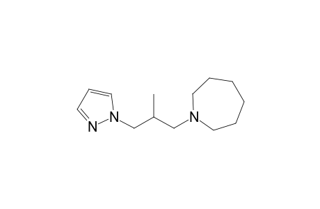 1-[2-Methyl-3-(1H-1-pyrazolyl)propyl]azepane