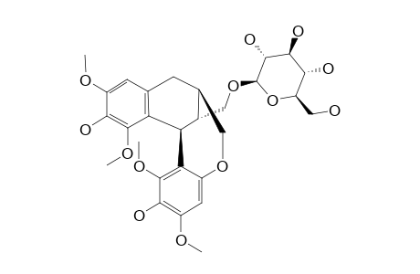 (+)-OVAFOLININ_B-9'-O-BETA-D-GLUCOPYRANOSIDE