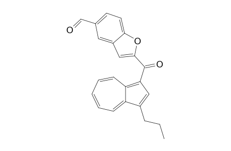 2-(3-propylazulen-1-yl)carbonyl-1-benzofuran-5-carbaldehyde