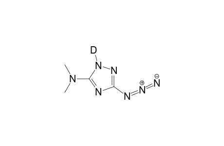 3-Azido-1-deuterio-5-dimethylamino-1,2,4-triazole
