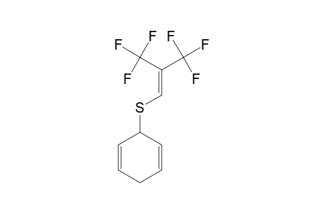 3-[3,3,3-TRIFLUORO-1-(TRIFLUOROMETHYL)-PROPENYLTHIO]-1,4-CYCLOHEXADIENE