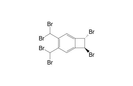 Bicyclo[4.2.0]octa-1,3,5-triene, 7,8-dibromo-3,4-bis(dibromomethyl)-, trans-