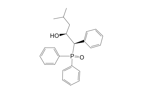 Benzeneethanol, .beta.-(diphenylphosphinyl)-.alpha.-(2-methylpropyl)-, (R*,S*)-(.+-.)-