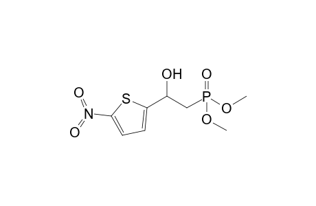 Dimethyl 2-hydroxy-2-(5'-nitro-2'-thienyl)ethylphosphonate