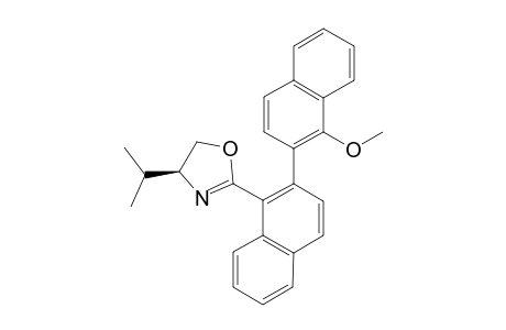 (4S)-4-ISOPROPYL-2-(1'-METHOXY-2,2'-BINAPHTHALEN-1-YL)-4,5-DIHYDROOXAZOLE