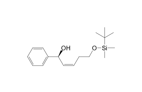 (S)-5-(tert-Butyldimethylsilanyloxy)-1-phenylpent-2-en-1-ol