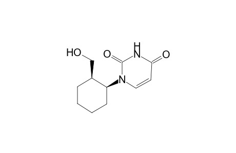 (+-)-cis-1-[2-(Hydroxymethyl)cyclohexyl]uracil