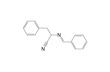 Benzenepropanenitrile, .alpha.-[(phenylmethylene)amino]-