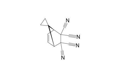 2,2,3,3-TETRACYANOSPIRO-(BICYCLO-[2.2.1]-HEPT-5-ENE-7,1'-CYCLOPROPANE)