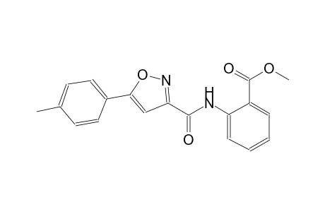 benzoic acid, 2-[[[5-(4-methylphenyl)-3-isoxazolyl]carbonyl]amino]-, methyl ester