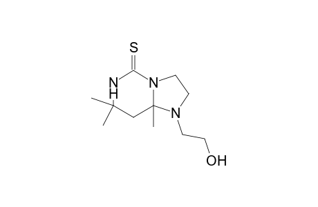 1-(2-hydroxyethyl)-7,7,8a-trimethylhexahydroimidazo[1,2-c]pyrimidine-5(1H)-thione