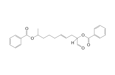 2,9-Dibenzoyloxydec-4-enal