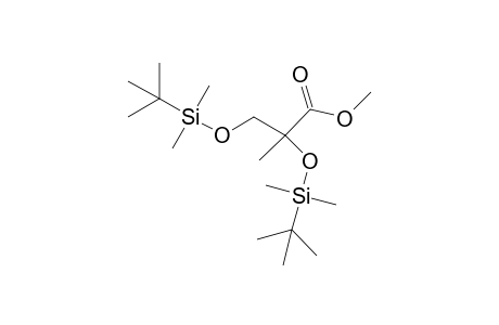 Methyl 2-methylglycerate TBDMS derivative