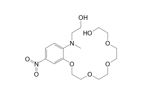 1-[2'-(Hydroxyethyl)(methyl)amino]-2-(12'-hydroxy-1',4',7',10'-tetraoxadodecy)-4-nitrobenzene