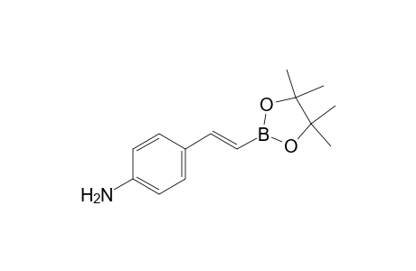 (E)-4-(2-(4,4,5,5-tetramethyl-1,3,2-dioxaborolan-2-yl)vinyl)aniline