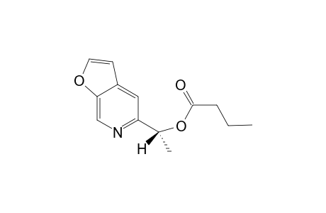 (+)-(R)-5-(1-Butyryloxy)furo[2,3-c]pyridine