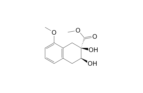 (2R,3S)-2,3-dihydroxy-8-methoxy-3,4-dihydro-1H-naphthalene-2-carboxylic acid methyl ester