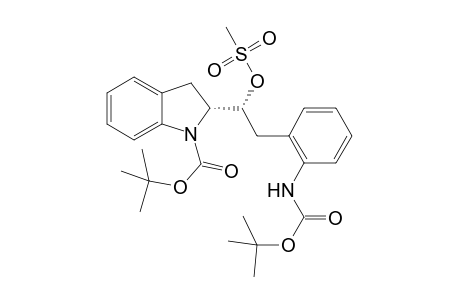 (2R,2'R)-1,2-[N,N'-(tert-Butoxycarbonyl)biindoline]-1-(methanesulfonyl)ethane