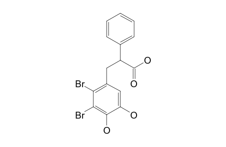 2-PHENYL-3-(2,3-DIBrOMO-4,5-DIHYDROXYPHENYL)-PROPIONIC_ACID
