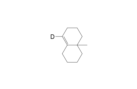 Naphthalene-1-d, 2,3,4,4a,5,6,7,8-octahydro-4a-methyl-