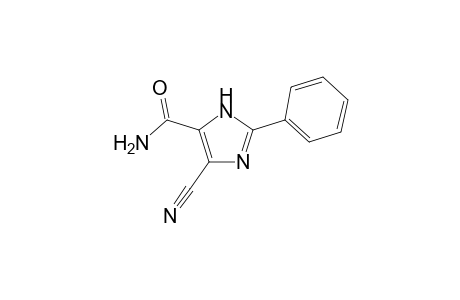 4-cyano-2-phenyl-1H-imidazole-5-carboxamide
