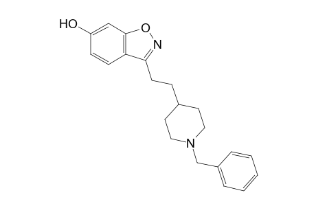 6-Hydroxy-3-[2-[1-(phenylmethyl)-4-piperidinyl]ethyl]-1,2-benzisoxazole