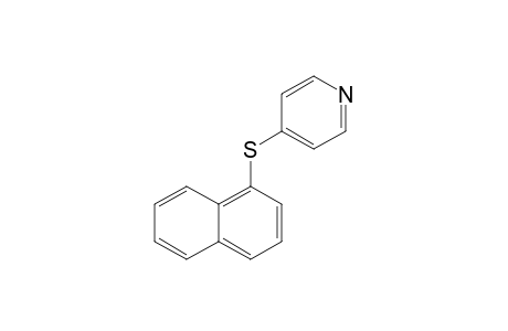 Naphthyl 4-pyridyl sulfide