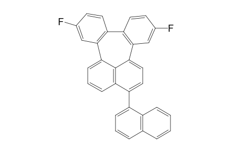 7-(1-naphthyl)-3,12-difluorodibenzo[4,5:6,7] cyclohepta[1,2,3-de]-naphthalene