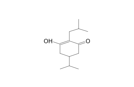 2-Cyclohexen-1-one, 3-hydroxy-5-(1-methylethyl)-2-(2-methylpropyl)-, (.+-.)-