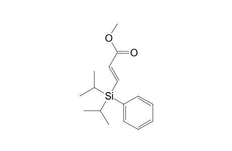 (E)-3-[diisopropyl(phenyl)silyl]acrylic acid methyl ester