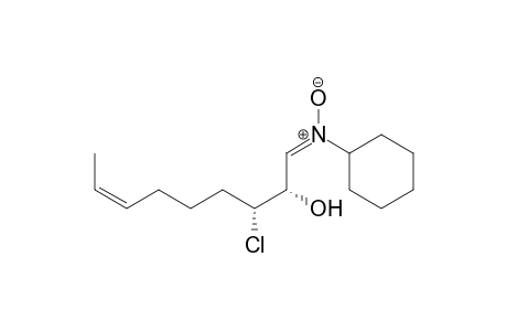 7-Nonen-2-ol, 3-chloro-1-(cyclohexylimino)-, N-oxide, [R*,S*-(Z,E)]-